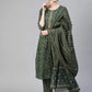 Women Kurta, Pant And Dupatta Set Cotton Blend