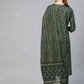 Women Kurta, Pant And Dupatta Set Cotton Blend