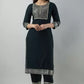 Women Kurta and Palazzo Set Viscose Rayon