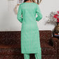 Women Kurta and Pant Set Viscose Rayon