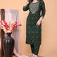 Women Kurta and Pant Set Viscose Rayon