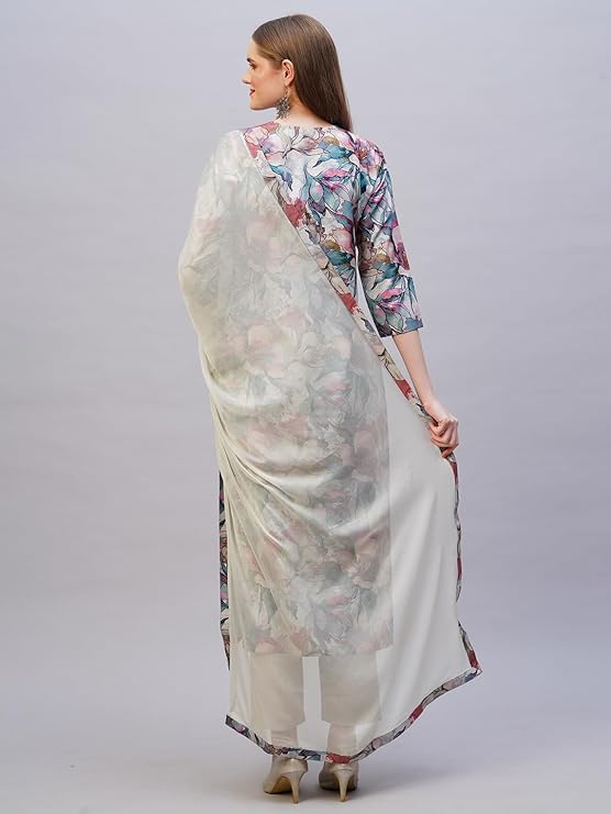 Women Kurta with Pant & Dupatta Set