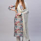 Women Kurta with Pant & Dupatta Set