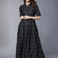 Women Maxi Black Dress