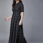 Women Maxi Black Dress