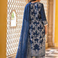 Women Paisley Printed Regular Thread Work Kurta with Trousers & With Dupatta