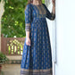 Women Printed Viscose Rayon Anarkali Kurta