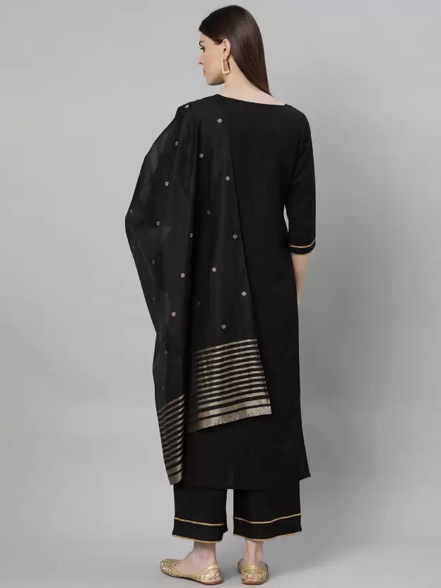 Women Pure Cotton Kurta Palazzo Set