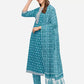 Women Pure Cotton Kurta Pant Dupatta Set