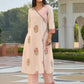 Women Pure Cotton Kurta Pant Dupatta Set