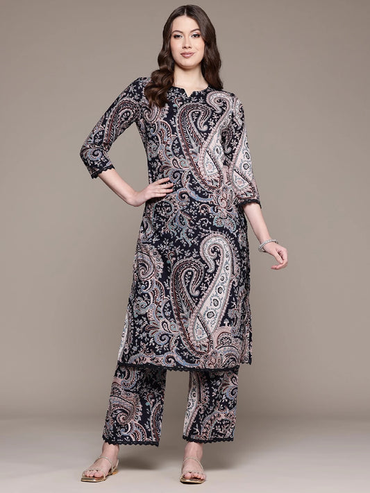 Women Pure Cotton Kurta Pant Set