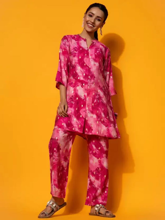 Women Pure Cotton Kurta Pant Set