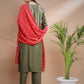 Women Silk Blend Kurta Pant Dupatta Set