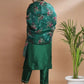 Women Silk Blend Kurta Pant Dupatta Set