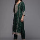 Women Silk Blend Kurta Pant Dupatta Set