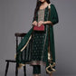 Women Silk Blend Kurta Pant Dupatta Set