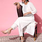 Women Silk Blend Kurta and Pant Set