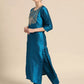 Women Silk Blend Kurta and Pant Set