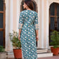 Women Viscose Rayon Kurta Palazzo Dupatta Set