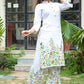 Women Viscose Rayon Kurta Palazzo Set