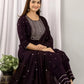 Women Viscose Rayon Kurta Pant Dupatta Set