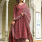 Women Viscose Rayon Kurta Pant Dupatta Set