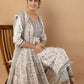 Women Viscose Rayon Kurta Pant Dupatta Set