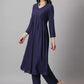 Women Viscose Rayon Kurta Pant Set