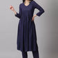 Women Viscose Rayon Kurta Pant Set