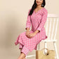 Women Viscose Rayon Kurta Trouser Set