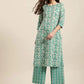 Women Viscose Rayon Kurta and Palazzo Set