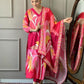 Women's Cotton Blend Kurta with Pant & Dupatta