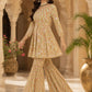 Floral Printed Pure Cotton Kurti with Sharara