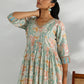 Women Silk Blend Kurta Palazzo Set