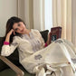 Comfy Women Kurta with Palazzo - White