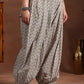 Plus Size Floral Printed Pure Cotton Kurta with Salwar & Dupatta