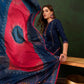 Geometric Embroidered Sequinned Straight Kurta & Trouser With Dupatta