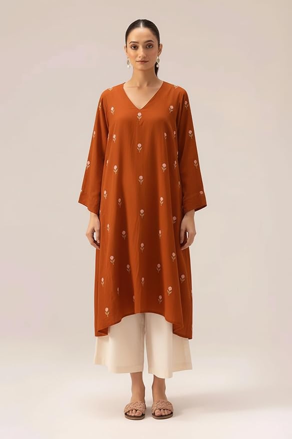 Women Viscose Rayon Kurta with Palazzo