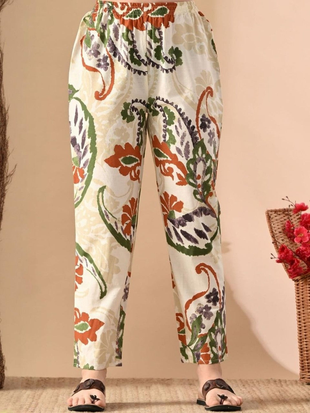 Printed Tunic With Trousers Co-Ord