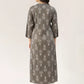 Women Mandarin Collar Viscose Rayon Kurta and Palazzo Set