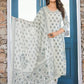 Women Pure Cotton Kurta Pant Dupatta Set