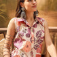 Floral Printed Shirt Collar A-Line Kurta & Palazzos