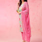 Women Floral Printed Regular Pure Cotton Kurta with Trousers & With Dupatta