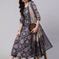 Floral Printed Pure Cotton Kurta with Trousers & Dupatta