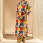 Women Floral Printed Regular Pure Cotton Kurta with Trousers