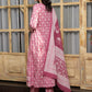 Ethnic Motifs Printed Pure Cotton Kurta with Trousers & With Dupatta