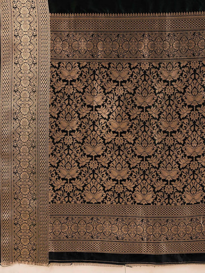 Solid Woven Design Zari Art Silk Kanjeevaram Saree