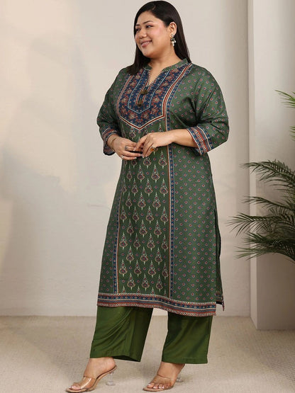 Women Ethnic Motifs Printed Regular Kurta with Palazzos & With Dupatta