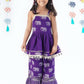 Girls Ethnic Printed A-Line Kurta With Sharara