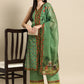 Women Floral Printed Kurta with Trousers & With Dupatta